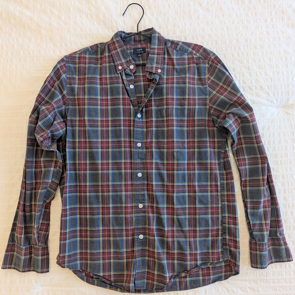 Men's Plaid Shirt - Multicolor